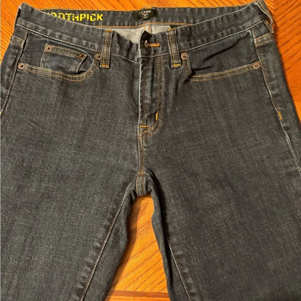 J. Crew stretch toothpick jeans size 28